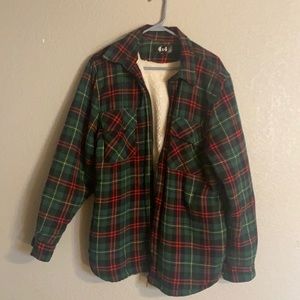 Flannel Zip Up